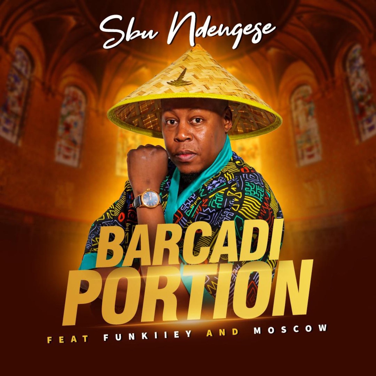 Barcadi Portion (feat. Funkiiey & Moscow Dollar) - Single by Sbu Ndengese album cover