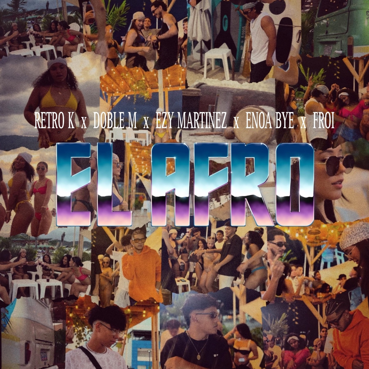 El Afro - Single by Retro K, Doble M, Ezy Martínez, Enoa Bye & Froi album cover
