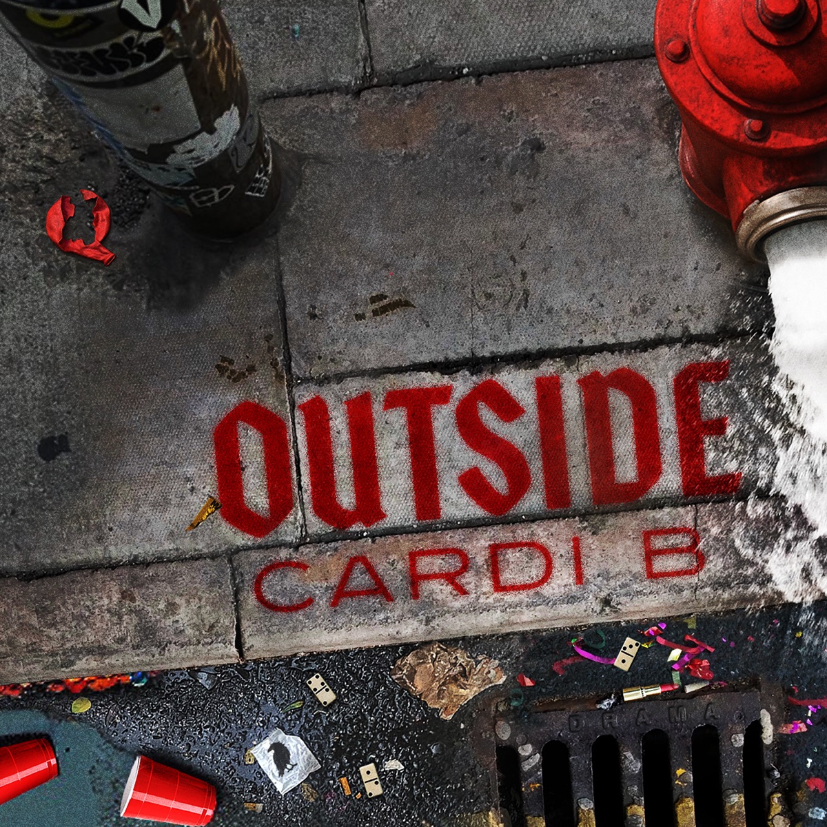 Outside (Instrumental) - Single by Cardi B album cover artwork