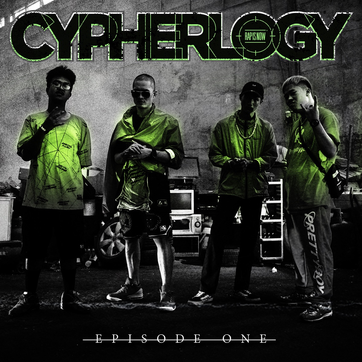 Torded X Redtail X Pee Clock X Repaze (feat. Torded, Redtail, Pee Clock & Repaze) [Cypherlogy] - Single by Rap Is Now album cover