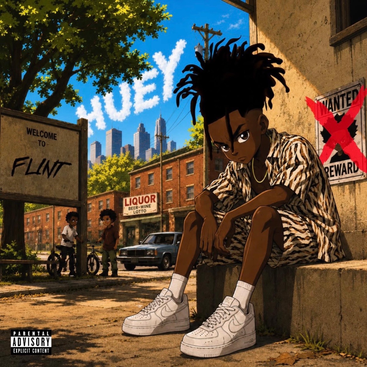 Huey (Freestyle) - Single by Jontae album cover