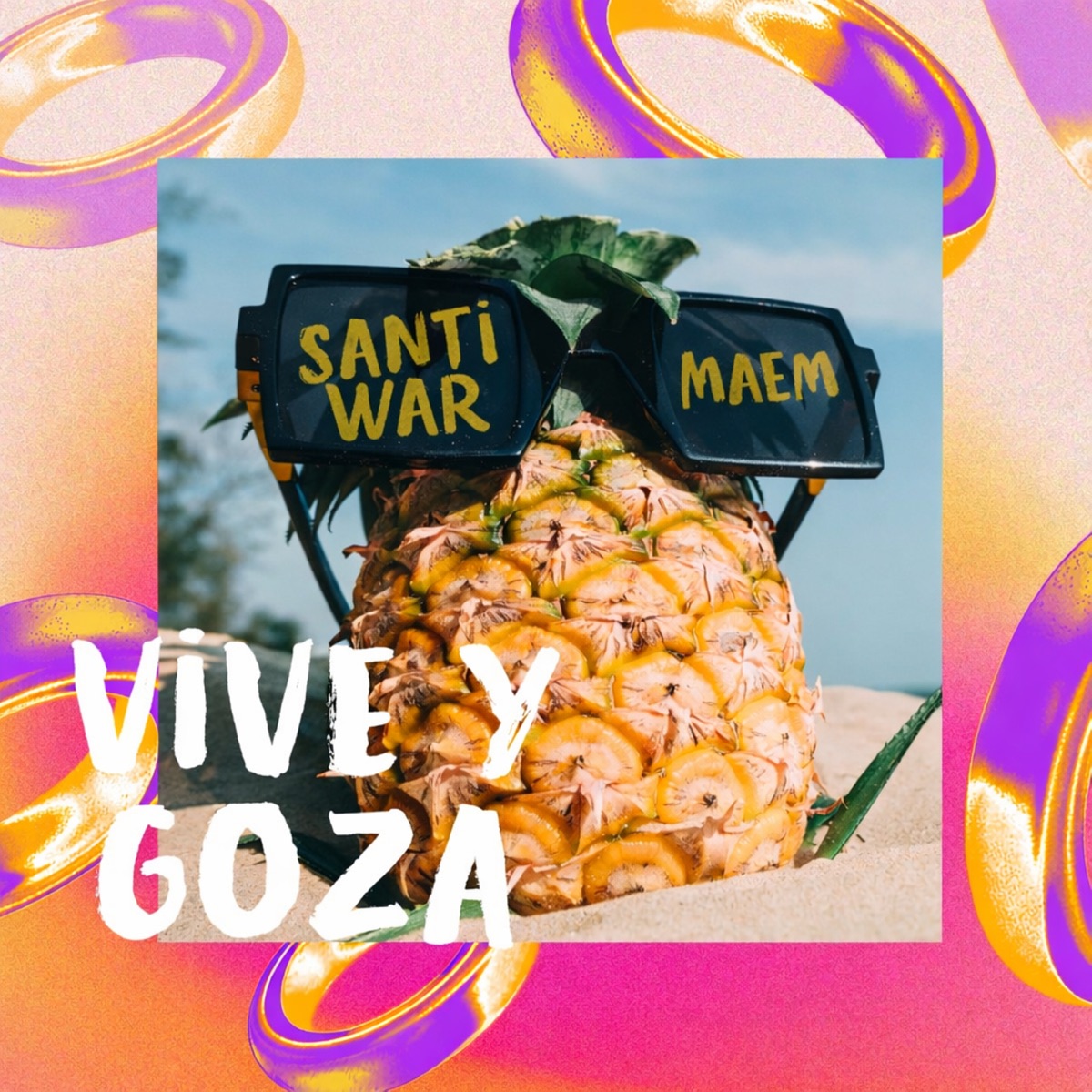 Vive Y Goza - Single by Santi WAR & Maem album cover