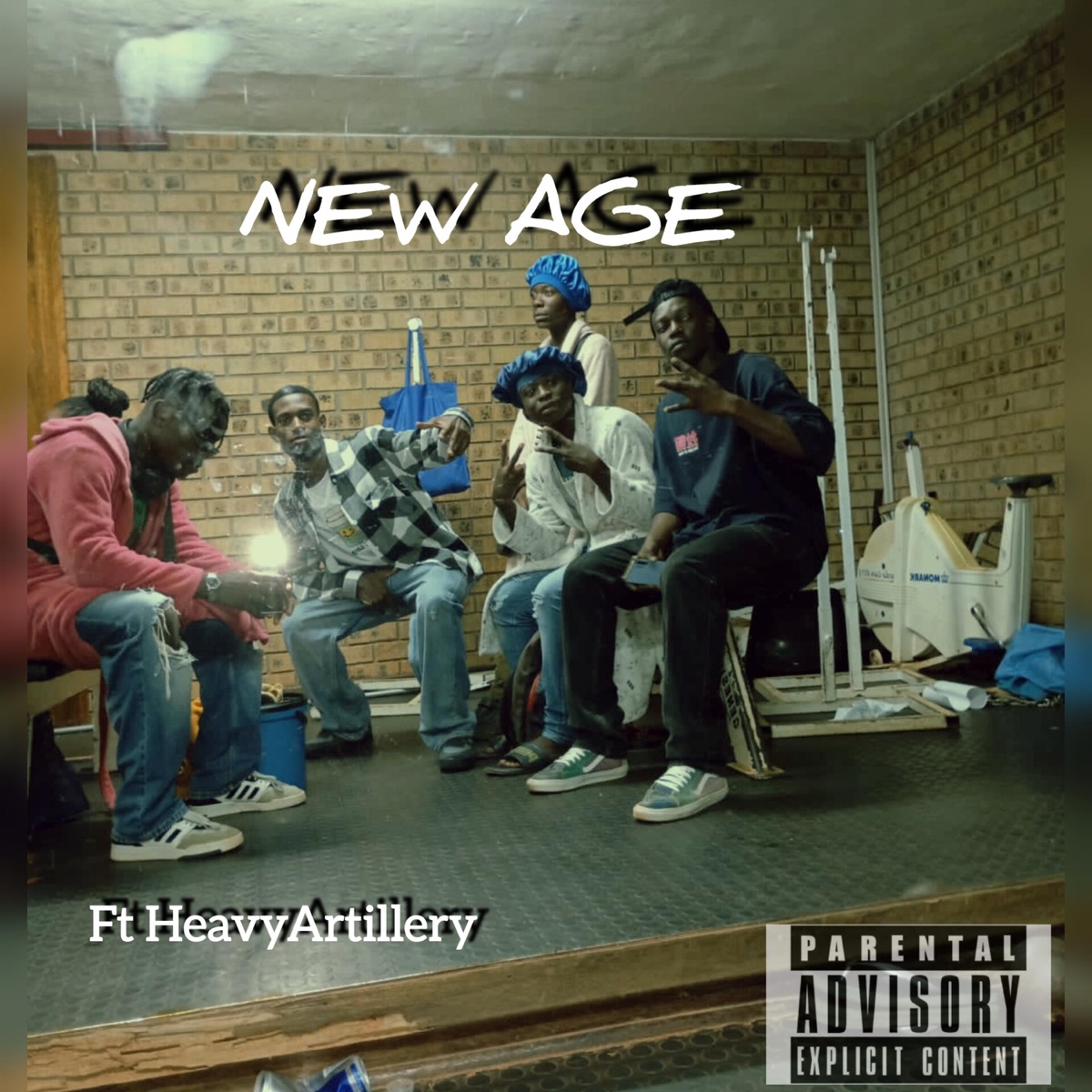 New Age (feat. HeavyArtillery) - Single by Preachersa album cover