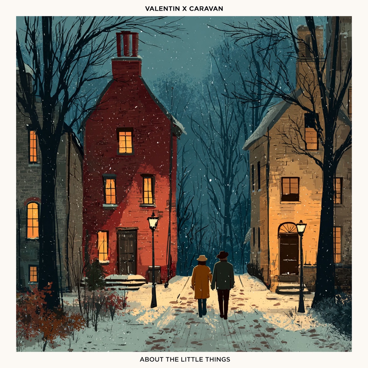 About The Little Things - EP by Valentin & caravan album cover