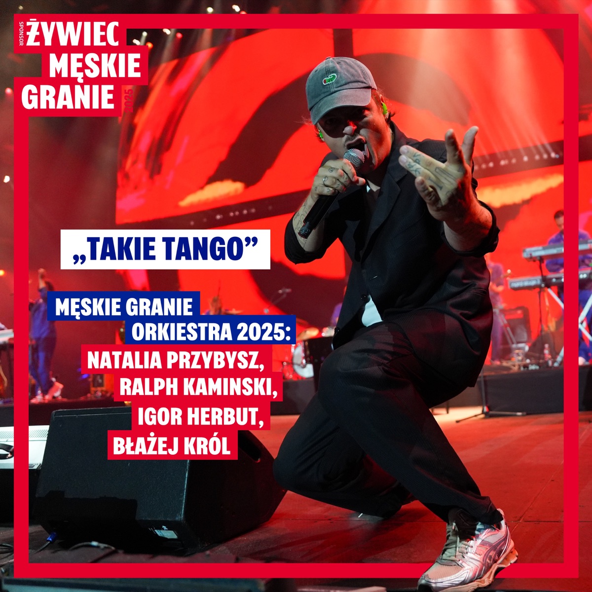 Takie Tango (feat. Natalia Przybysz, Błażej Król, Ralph Kaminski & Igor Herbut) - Single by Męskie Granie Orkiestra album cover