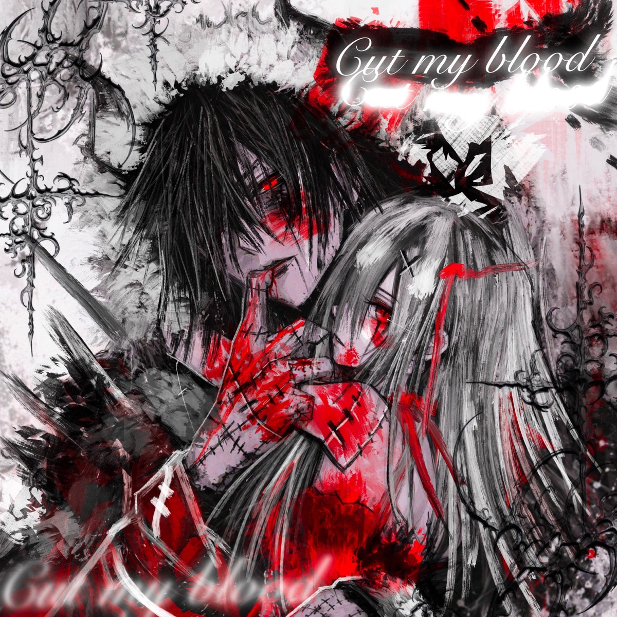 Cut my blood - Single by Saveme album cover