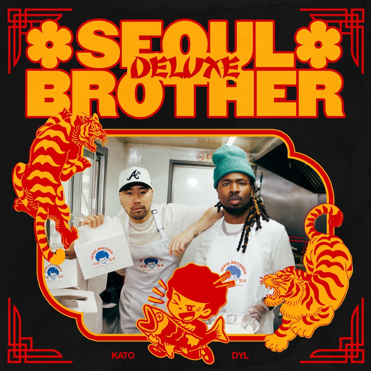 SEOUL BROTHER (DELUXE) by nobigdyl. & Kato On The Track album cover