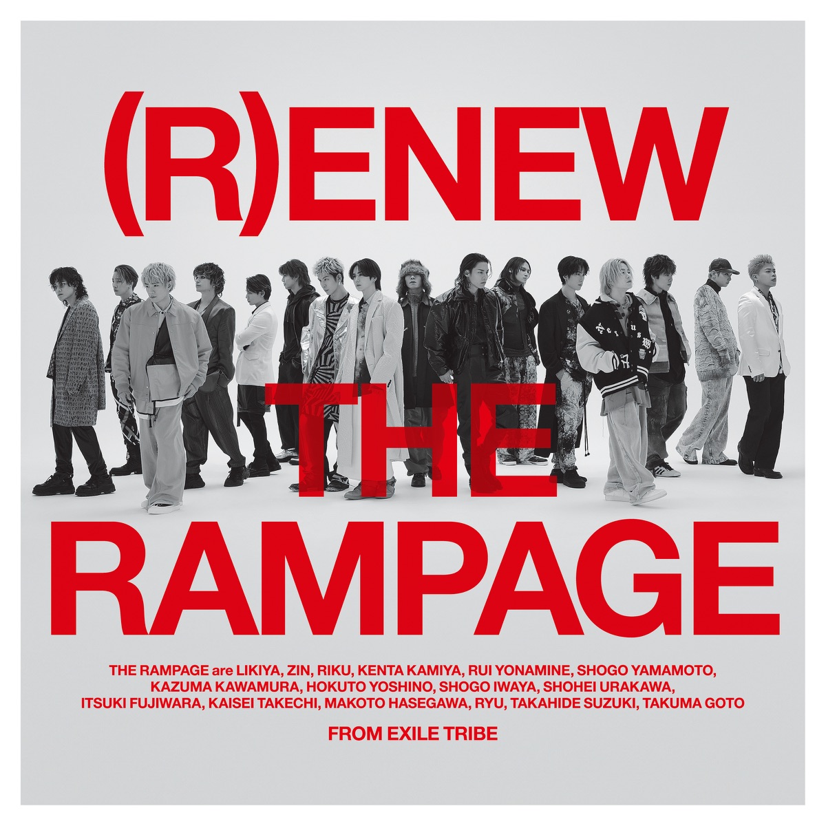 (R)ENEW by THE RAMPAGE from EXILE TRIBE album cover