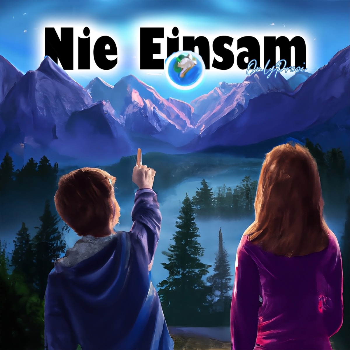 Nie Einsam - Single by OnlyPresi & Vibe4Life album cover
