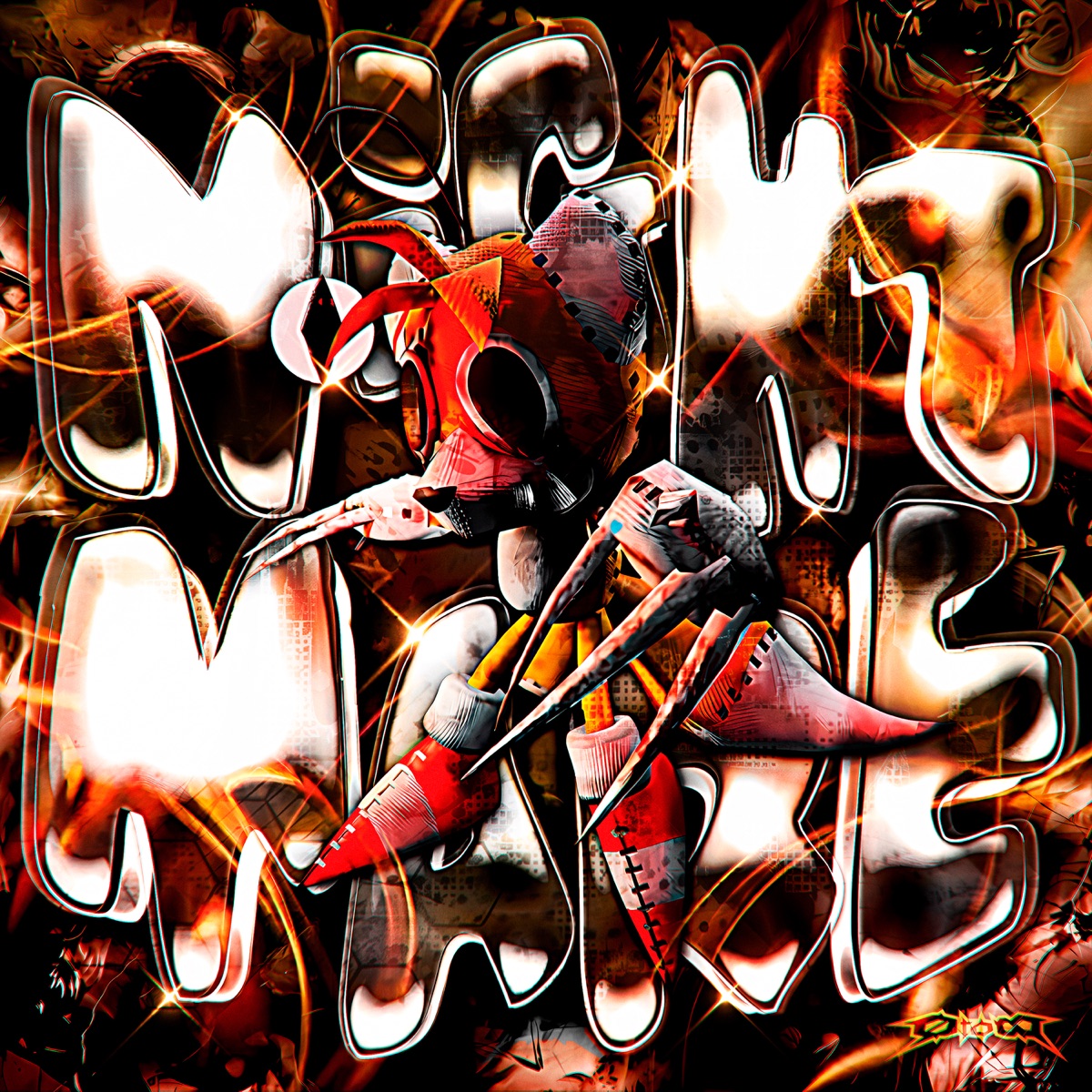 NIGHTMARE - EP by SVPPHXRE, PLAYA SSK, lirvie & dexdmoon album cover