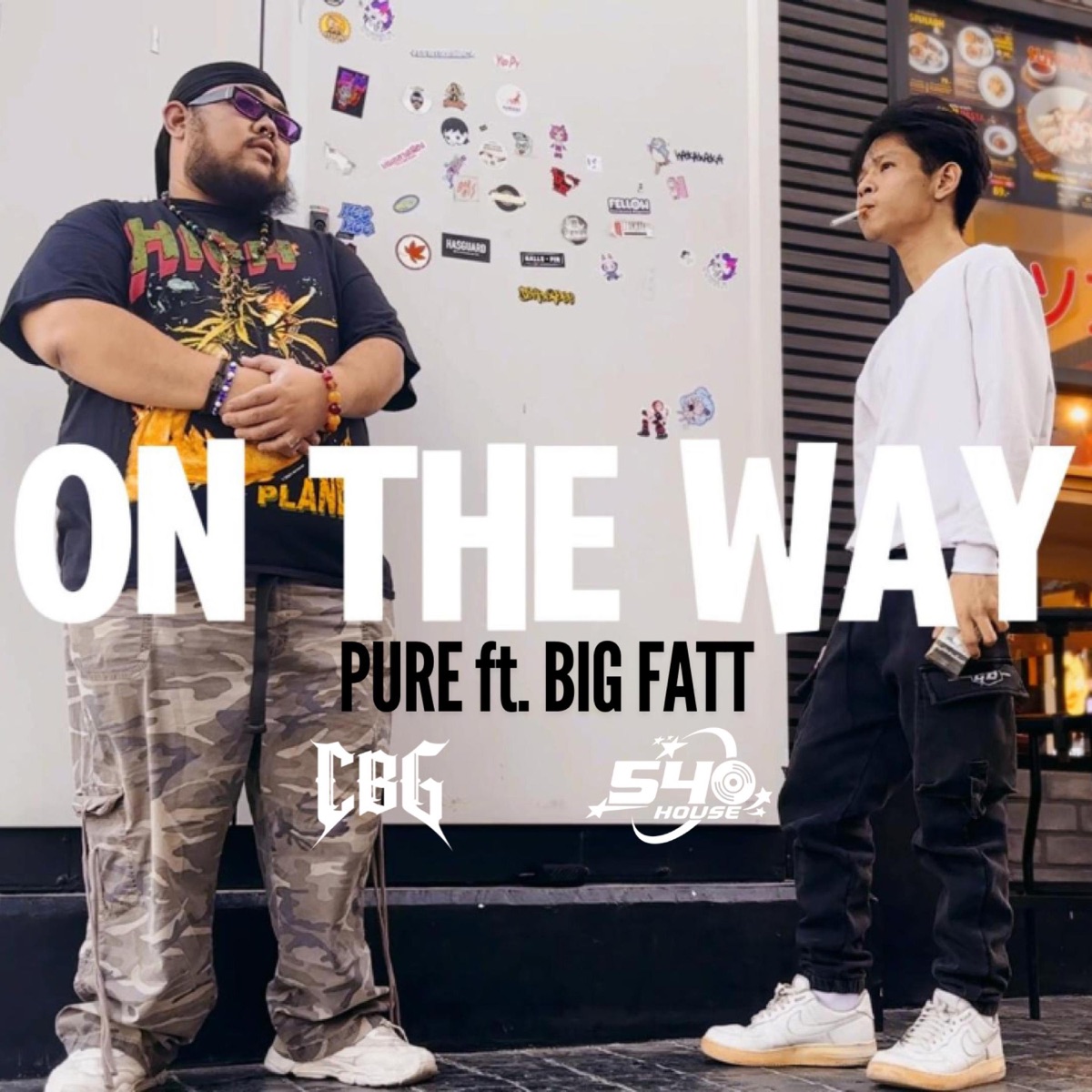 On the way (feat. BIGFATT) - Single by PURE 540House album cover