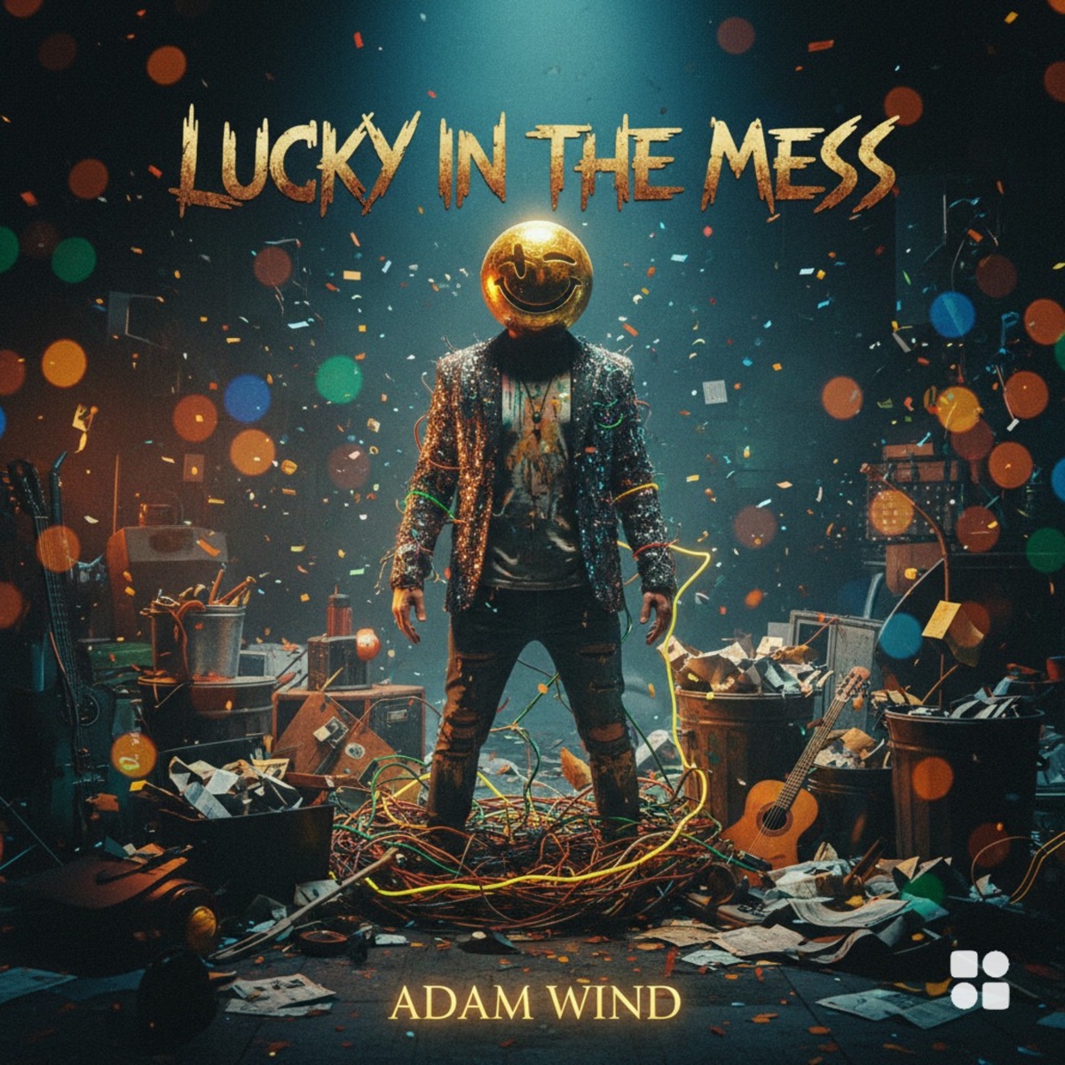 Lucky in the Mess - Single by Adam Wind album cover