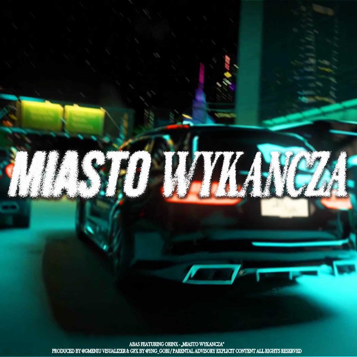 Miasto Wykańcza (feat. ORINX) - Single by Abas album cover