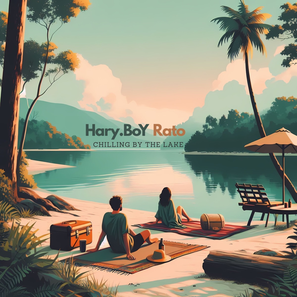 Chilling By The Lake - Single by Paradise Pulse & Rato album cover