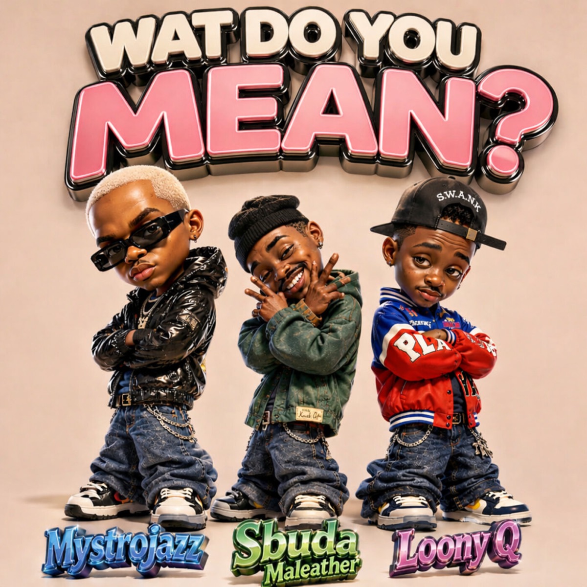 What do you mean - Single by MystroJazz, Sbuda Maleather & Loony Q album cover