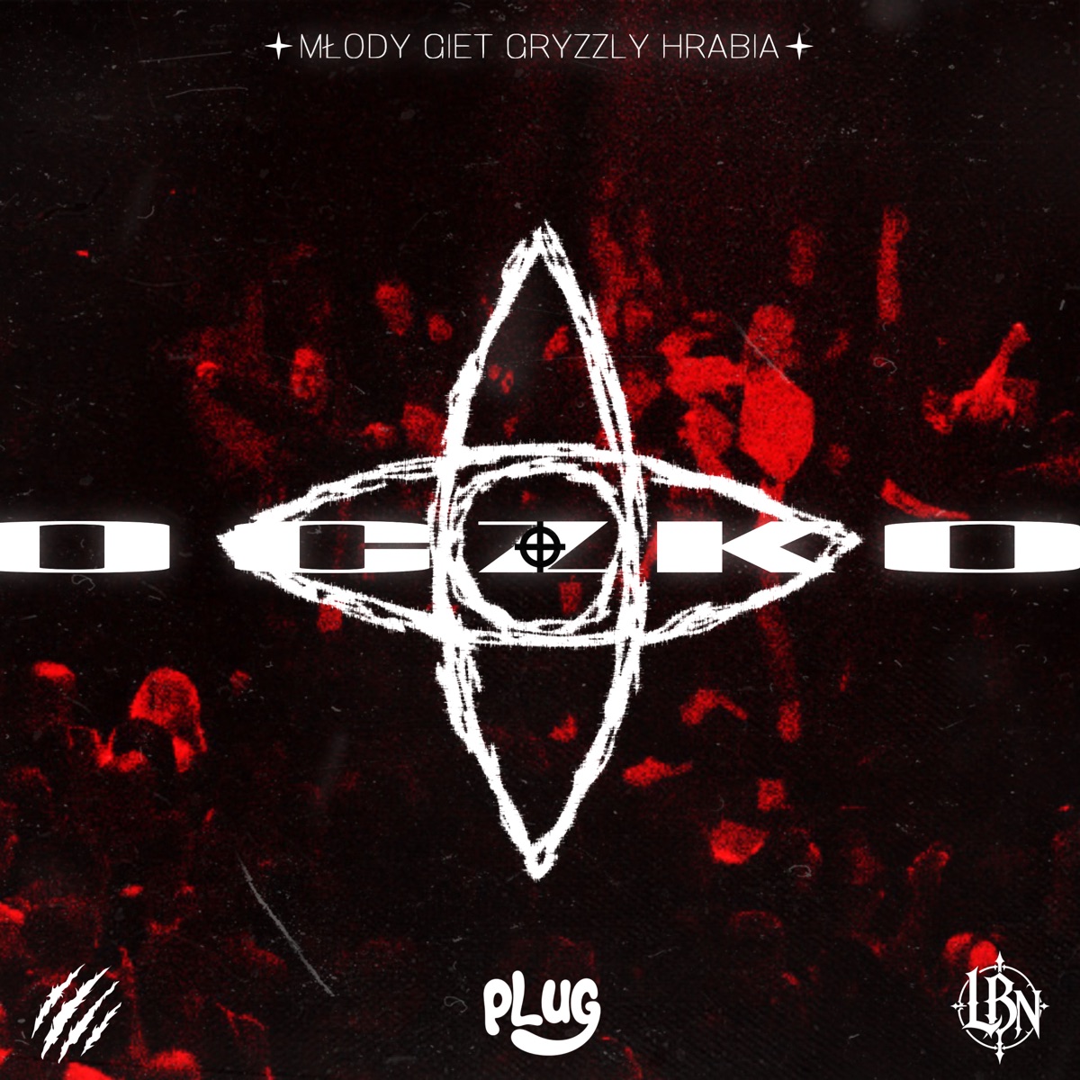 OCZKO - Single by Młody Giet, Gryzzly, HrabiaMonteChrist & Plug album cover