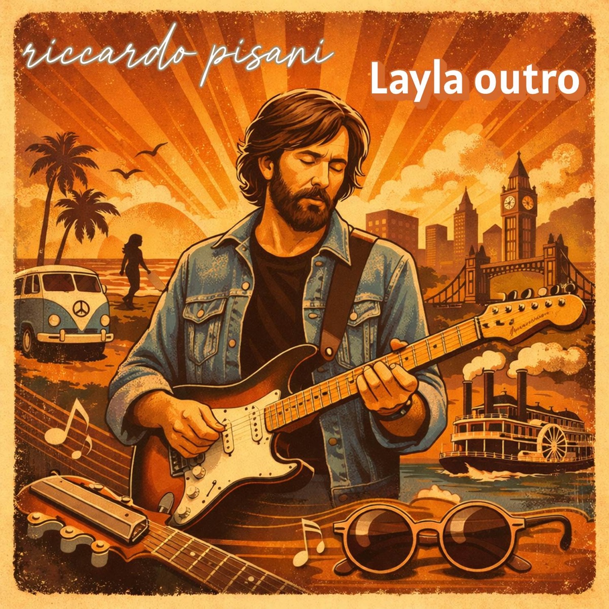 Layla Outro - Single by Riccardo Pisani album cover