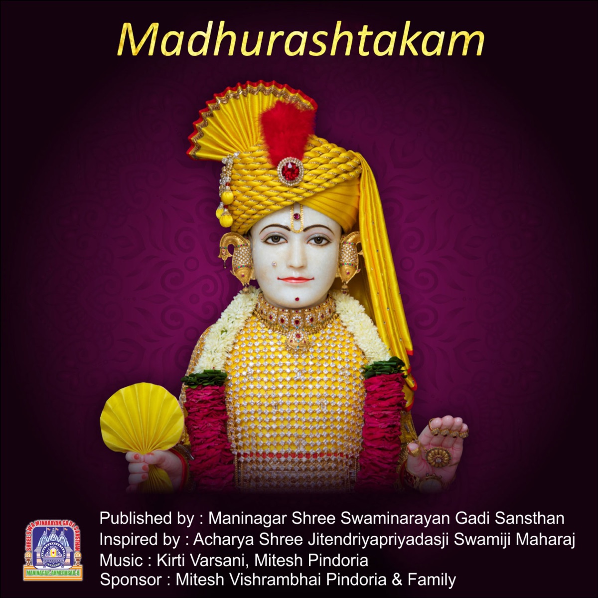 Ghanshyam Madhurashtakam - Single by Jhanvi Joshi & Kirti Varsani album cover