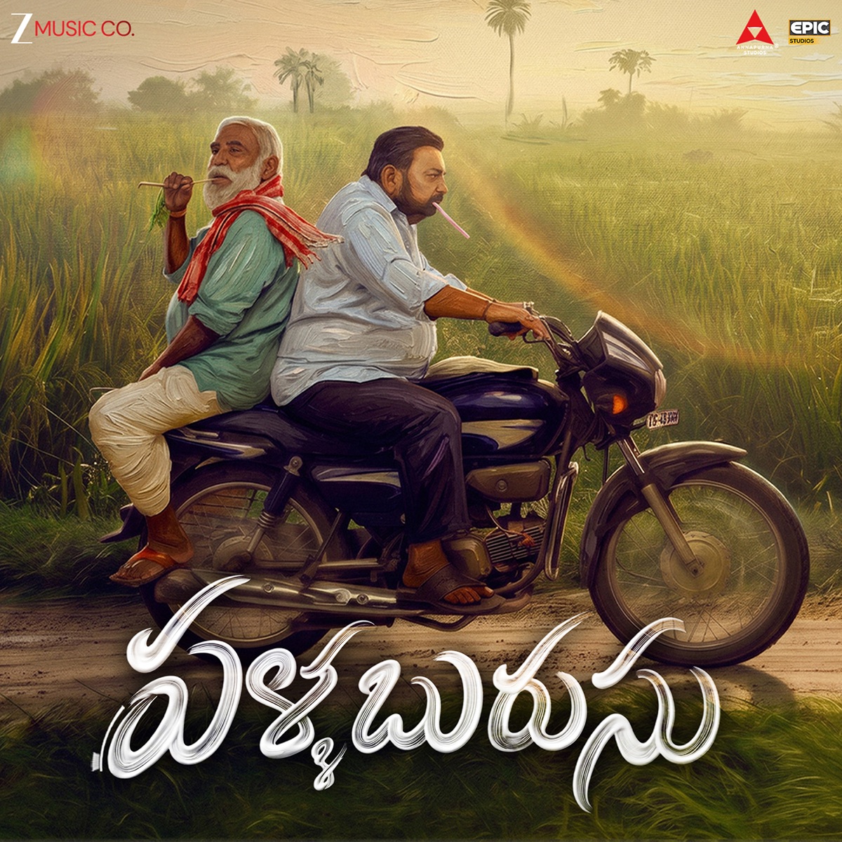 Pallaburusu (Original Motion Picture Soundtrack) - EP by Pawan Ch & Suresh Gangula album cover