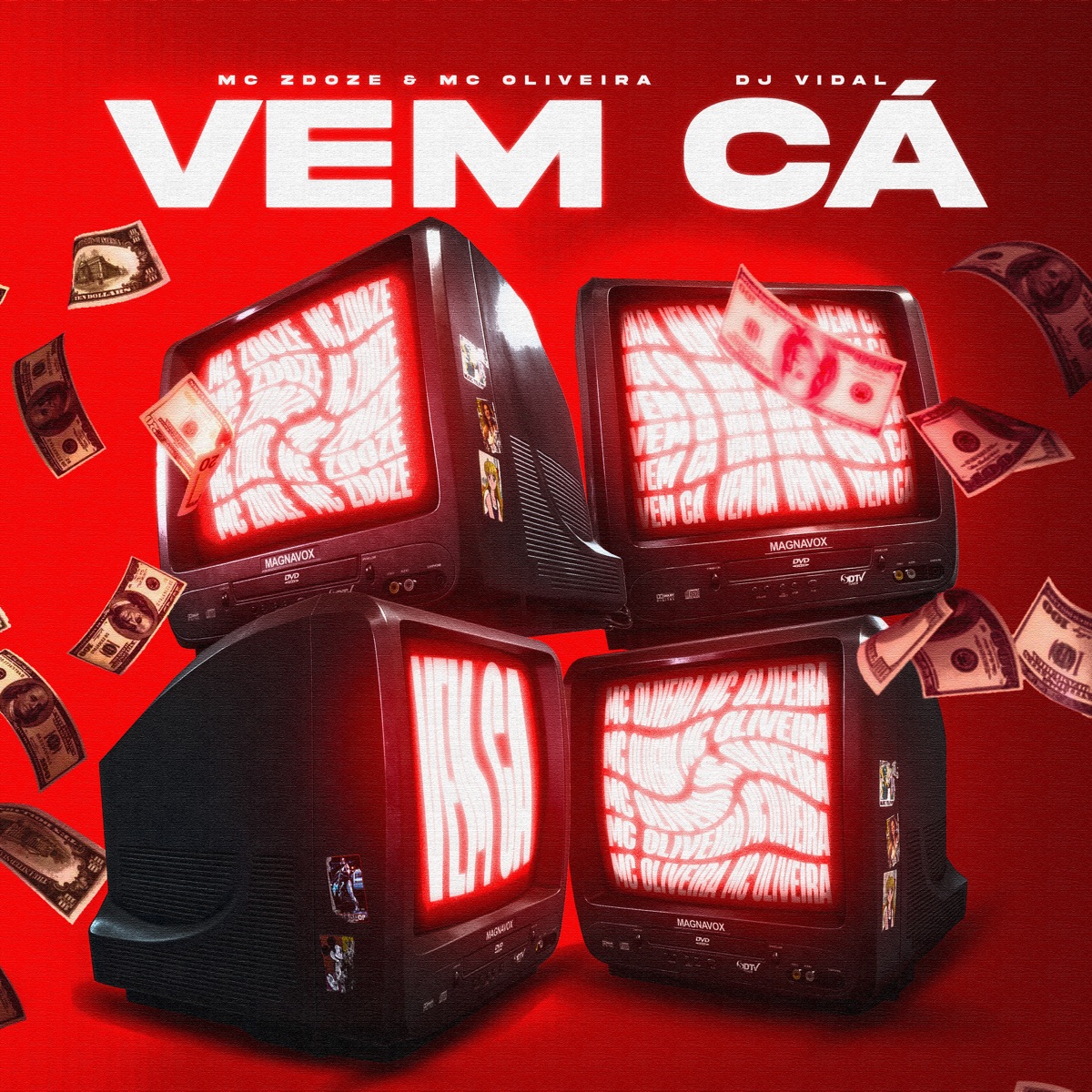 Vem Cá - Single by MC Oliveiraa, Mc Zdoze & Djj Vidal album cover