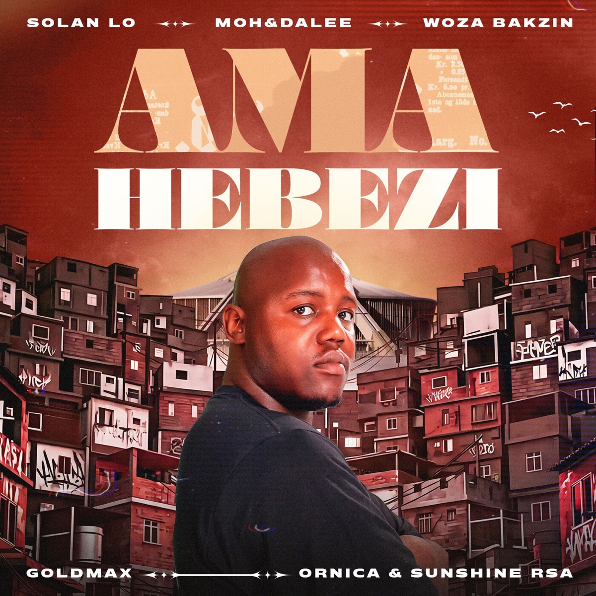 Amahebezi (feat. GoldMax, Ornica Bellz & SunShine RSA) - Single by Solan Lo, Moh&DaLee & Woza Bakzin album cover