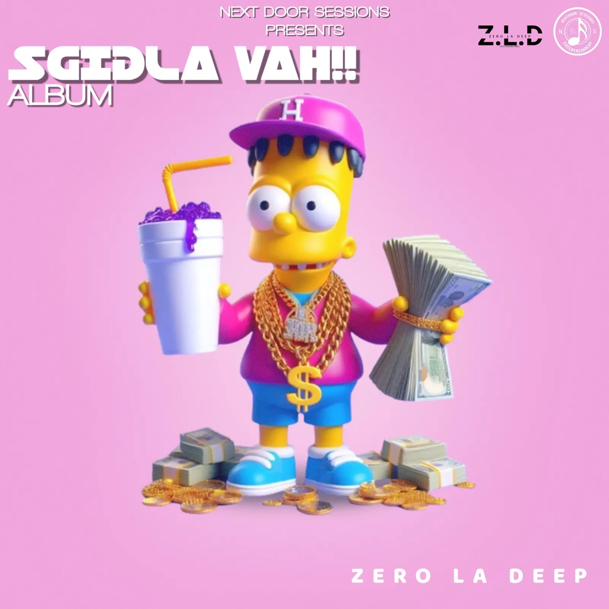 Sgidla Vah by Zero La Deep album cover