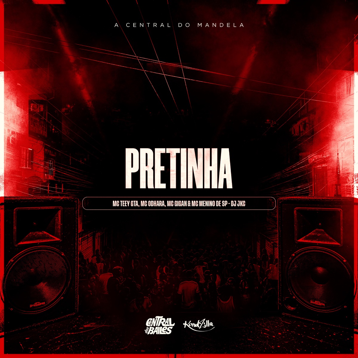 Pretinha (feat. mcmeninodesp) - Single by MLK TEEY GTA, Odhara, GIGAN MC & DJ JKC album cover