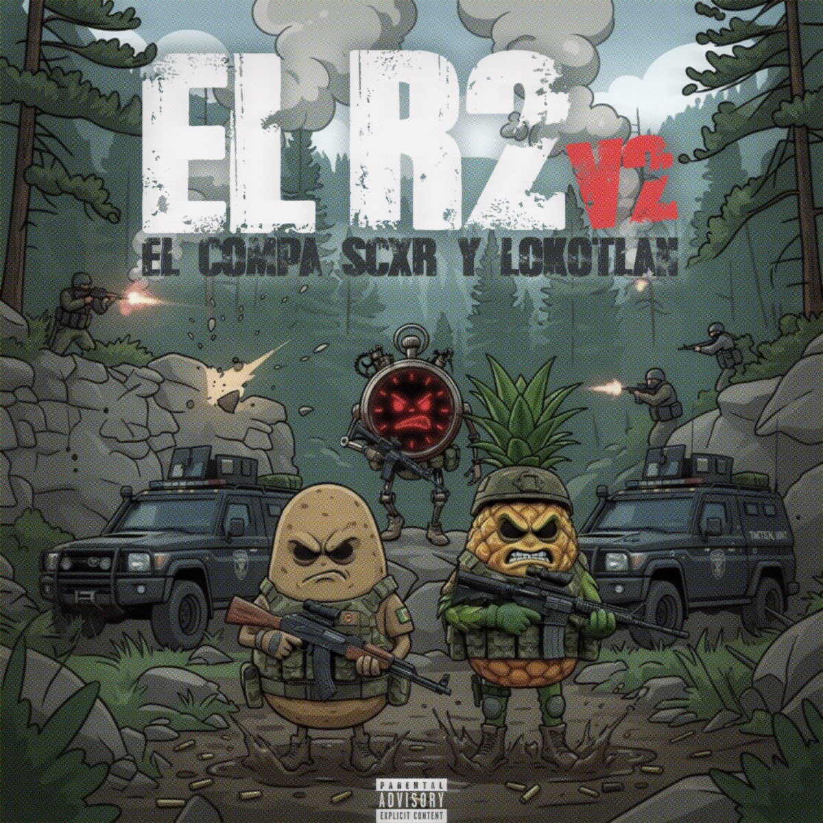 El R2 V2 - Single by El Compa Scxr & Lokotlan album cover