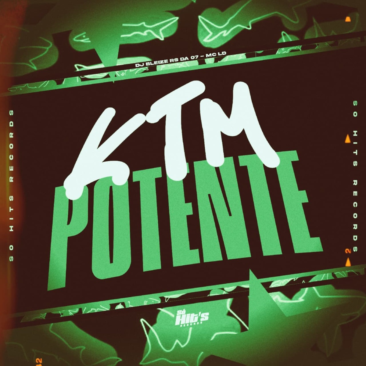 KTM Potente (feat. MC LD) - Single by DJ BLEIZE RS DA 07 album cover