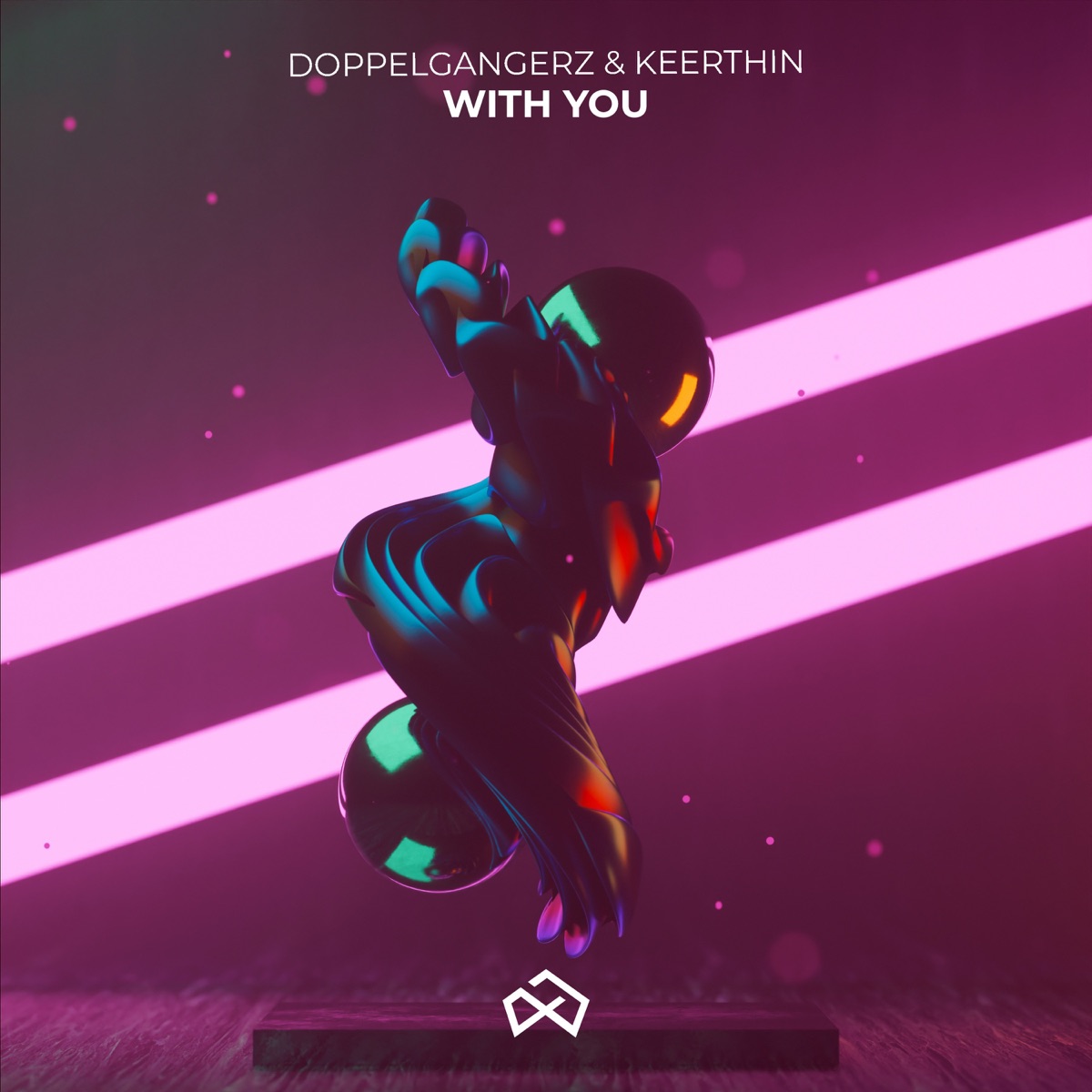 With You - Single by Doppelgangerz & Keerthin album cover