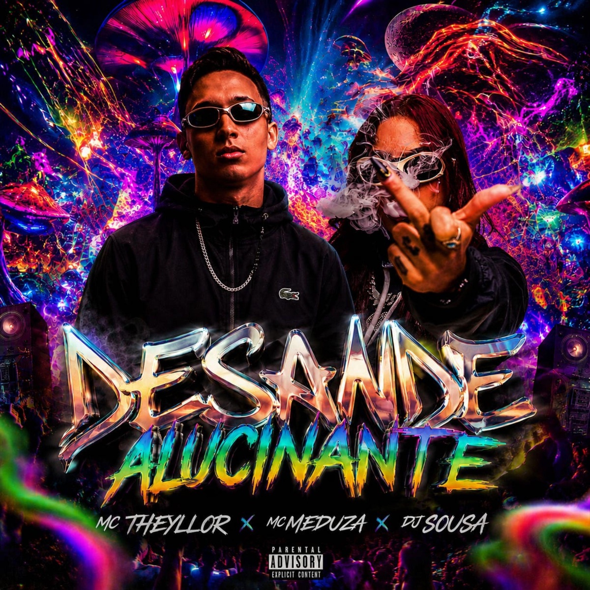 DESANDE ALUCINANTE - Single by Mc Theyllor, MC MEDUZA & DJ SOUSA album cover