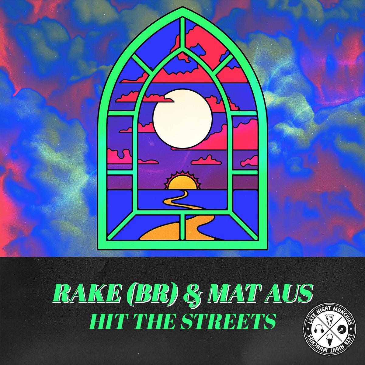 Hit The Streets - Single by Rake (BR) & Mat Aus album cover