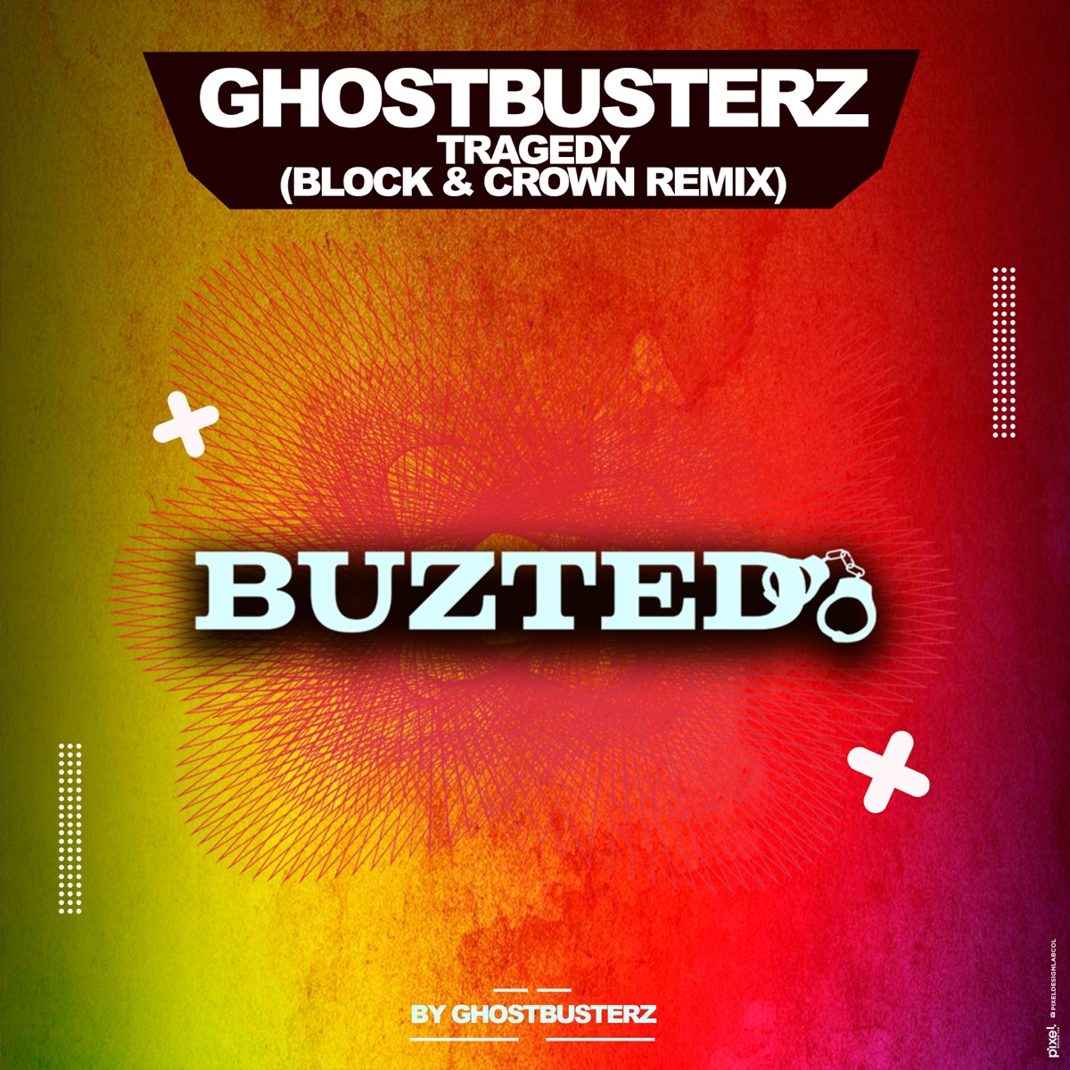 Tragedy (Block & Crown Remix) - Single by Ghostbusterz album cover