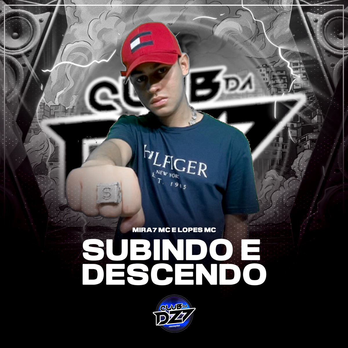 SUBINDO E DESCENDO - Single by Lopes MC, MIRA7 MC & BEM NOVÃO album cover