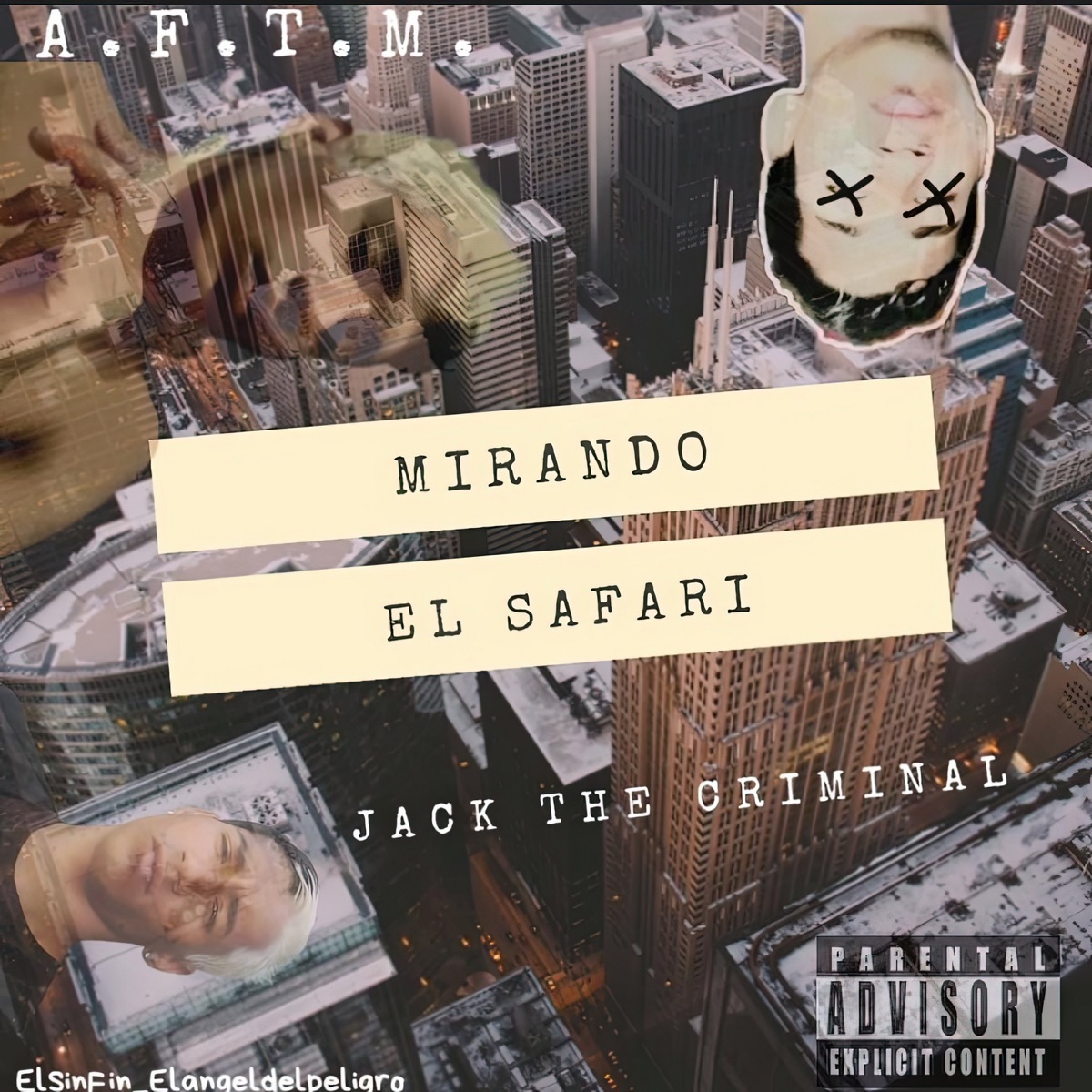 Viendo el Safari (En Vivo) - Single by Jack The Criminal album cover