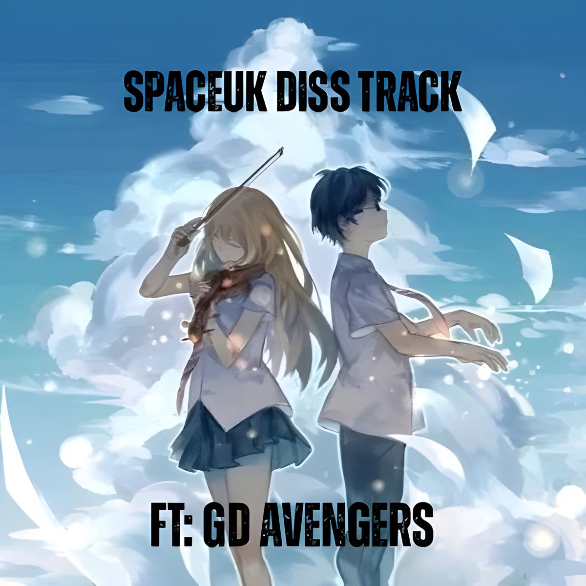 SPACEUK DISS TRACK (feat. KaiGuy, Trick, LuckyCaster24, BiteSterxBeast, razing717 & Vit12) - Single by Weston Smiddy album cover