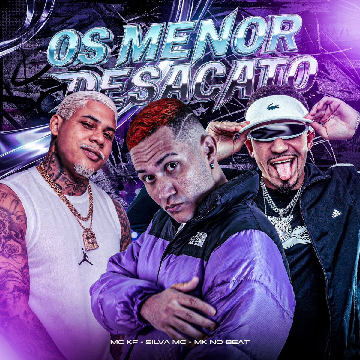 OS MENOR DO DESACATO - Single by MK no Beat, Mc KF & Silva Mc album cover