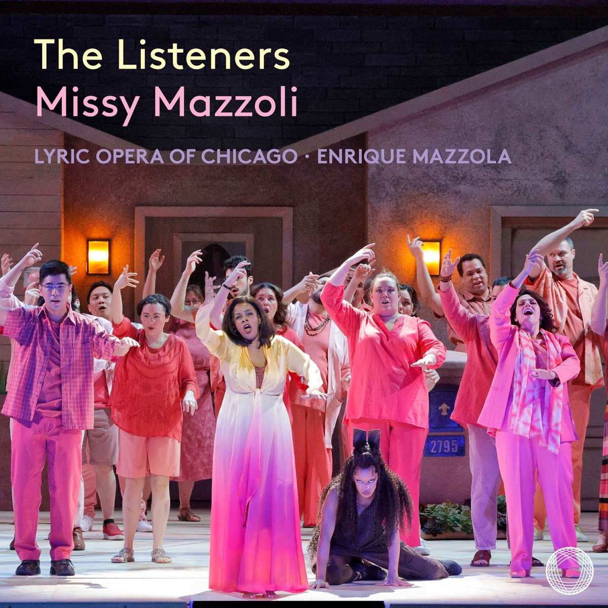 Missy Mazzoli: The Listeners by Lyric Opera of Chicago, Lyric Opera of Chicago Chorus & Enrique Mazzola album cover