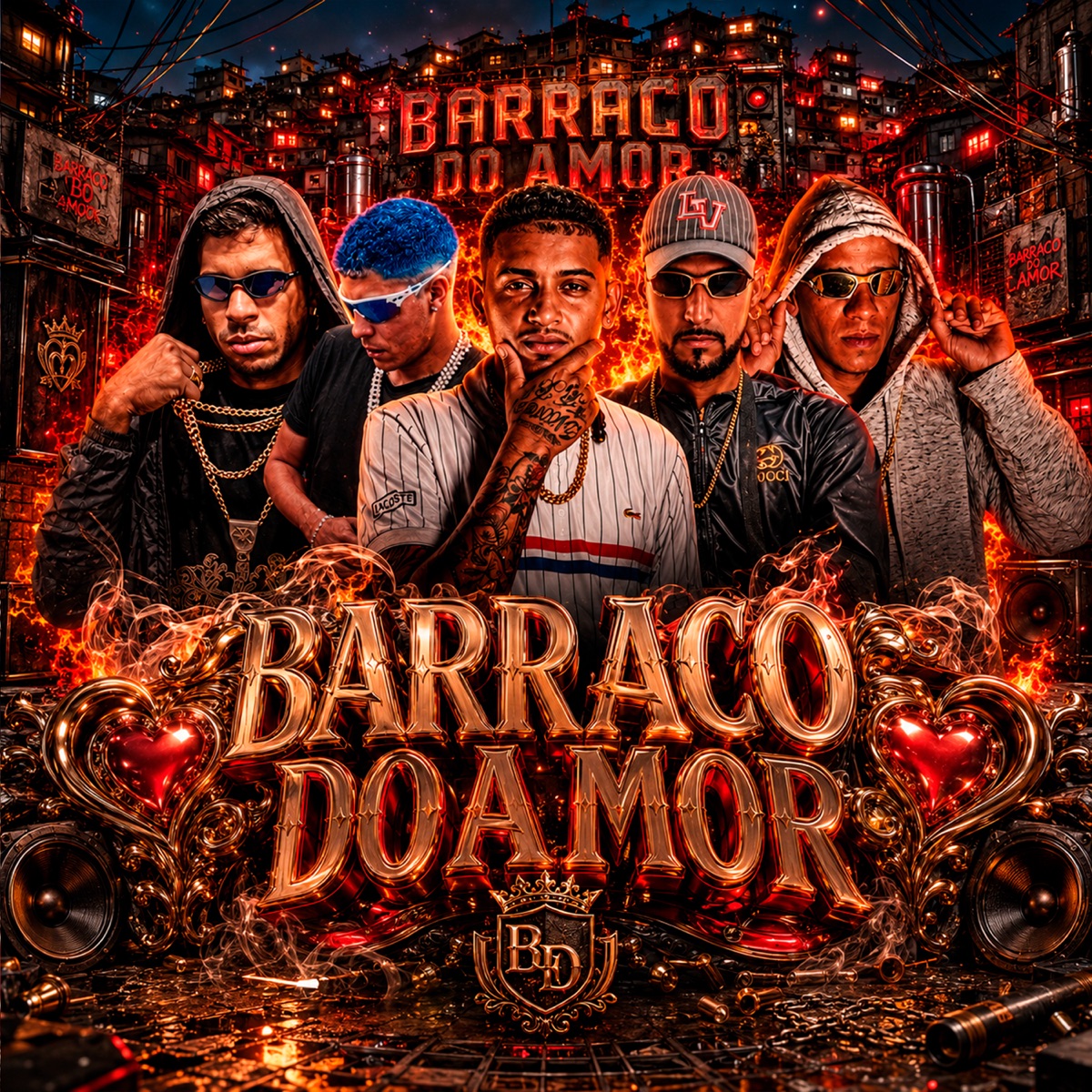 Barraco do Amor (feat. Eo Silva) - Single by Playzinho 081, Cleytinho Paz & Fiel de Paratibe album cover