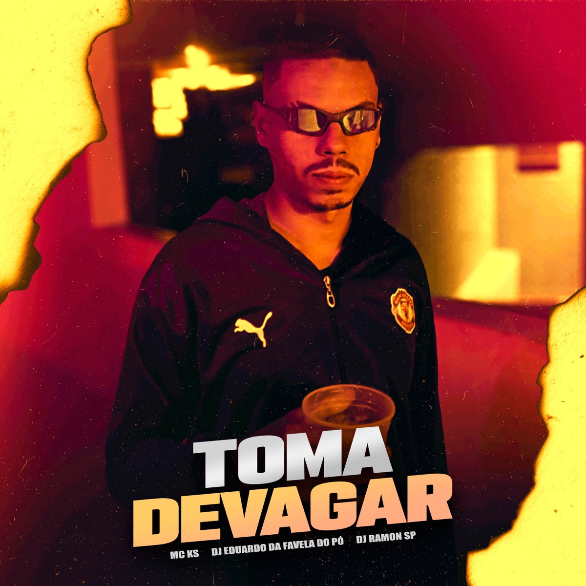 Toma Devagar - Single by Mc KS, DJ RAMON SP & dj eduardo da favela do pó album cover