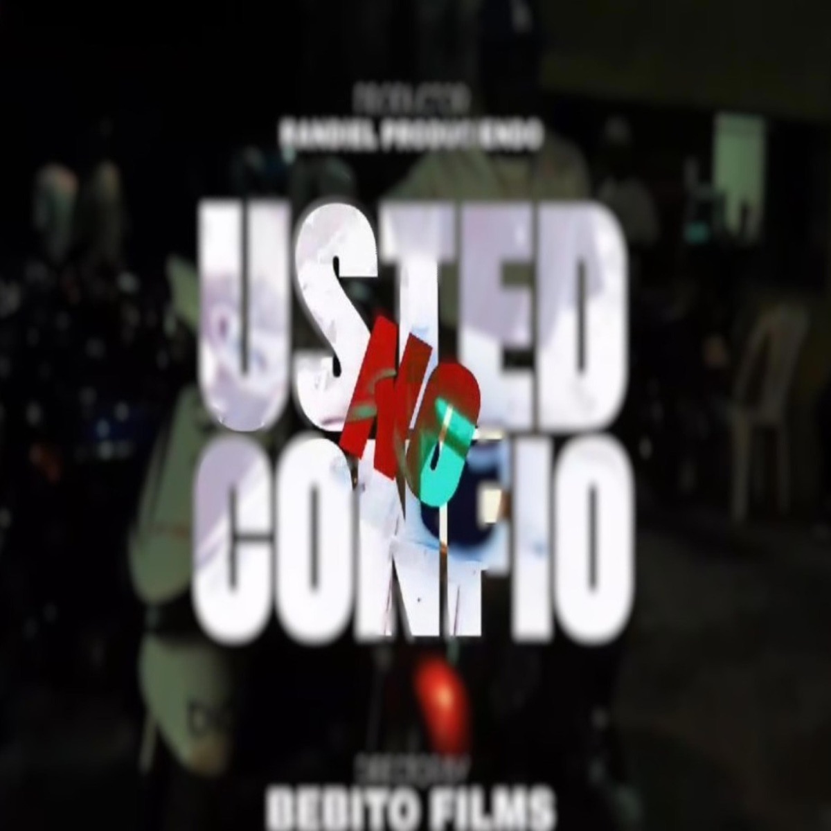 Usted No Confio - Single by Randiel R album cover