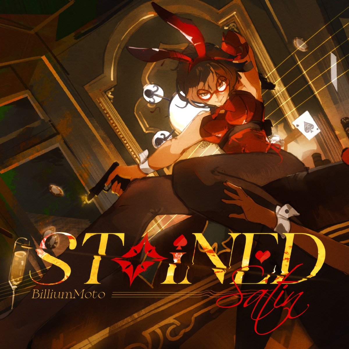 Stained Satin - Single by BilliumMoto album cover