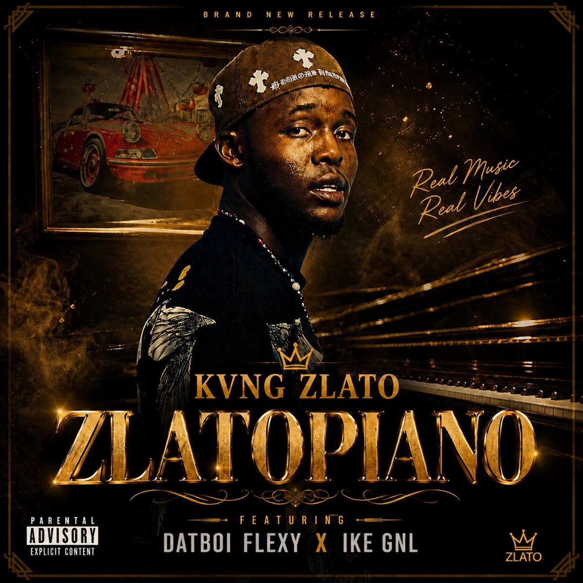 Zlatopiano (feat. Datboi Flexy & IKE GNL) - Single by Zlato album cover