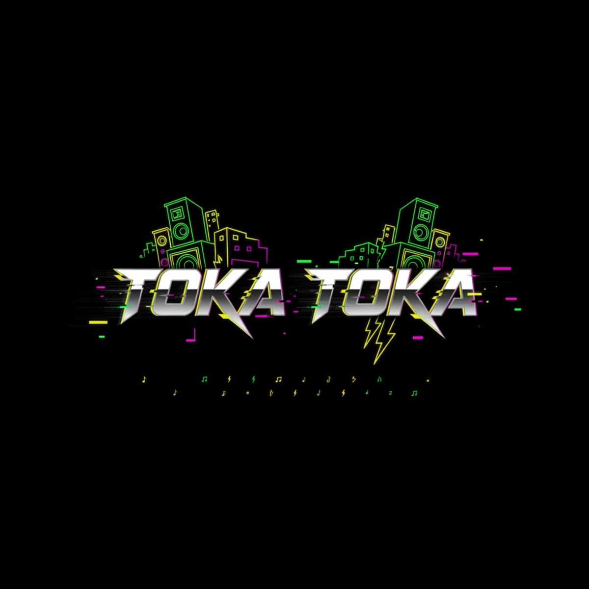Toka Toka - Single by Dj Funks & Mc Favela album cover