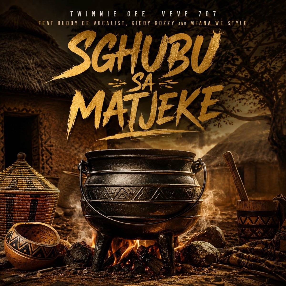 Sghubu Sa Matjeke (feat. Buddy De Vocalist, Mfana we style & Kiddy Kozzy) - Single by Twinnie Gee & Veve707 album cover