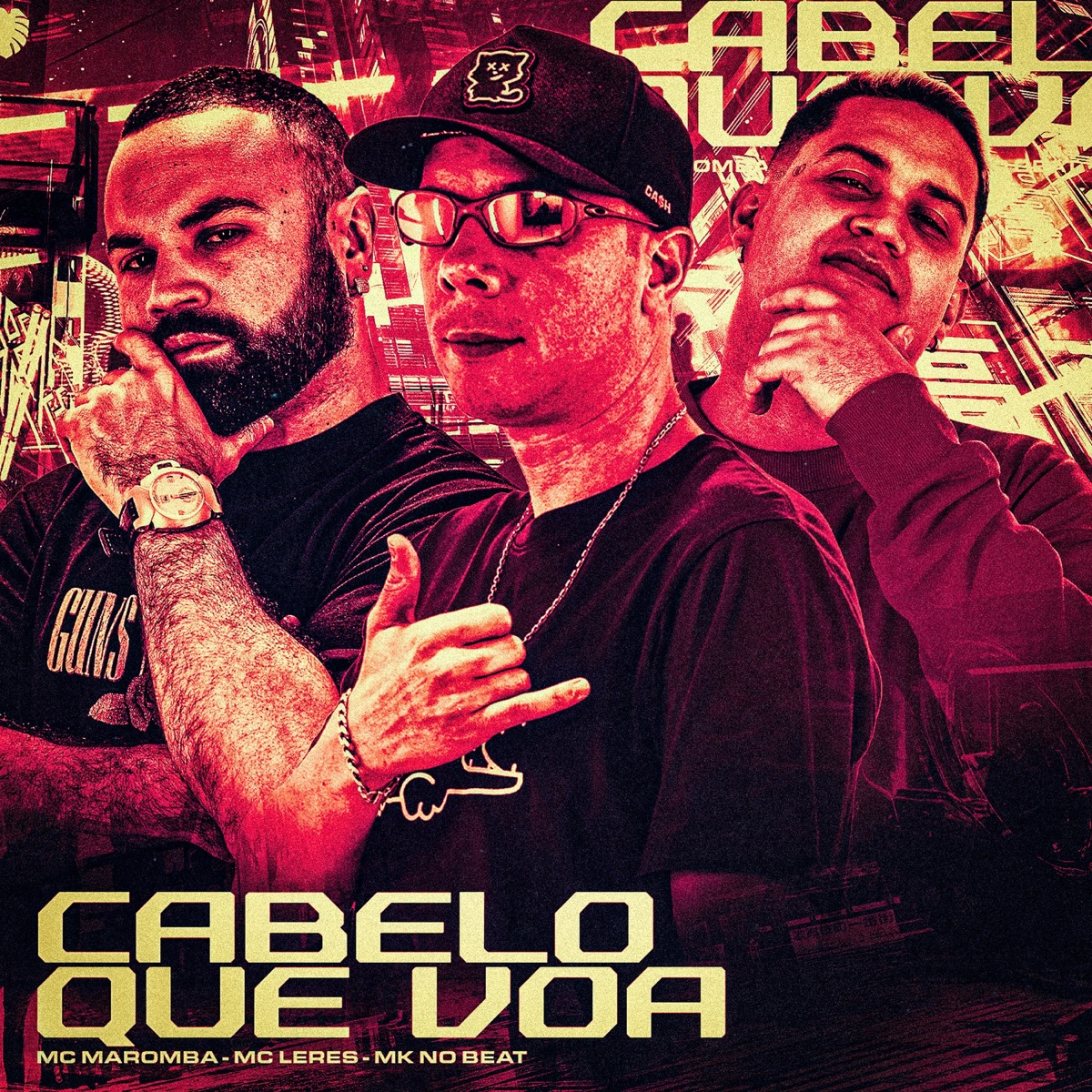 Cabelo Que Voa - Single by MK no Beat, Mc Maromba & MC LERES album cover