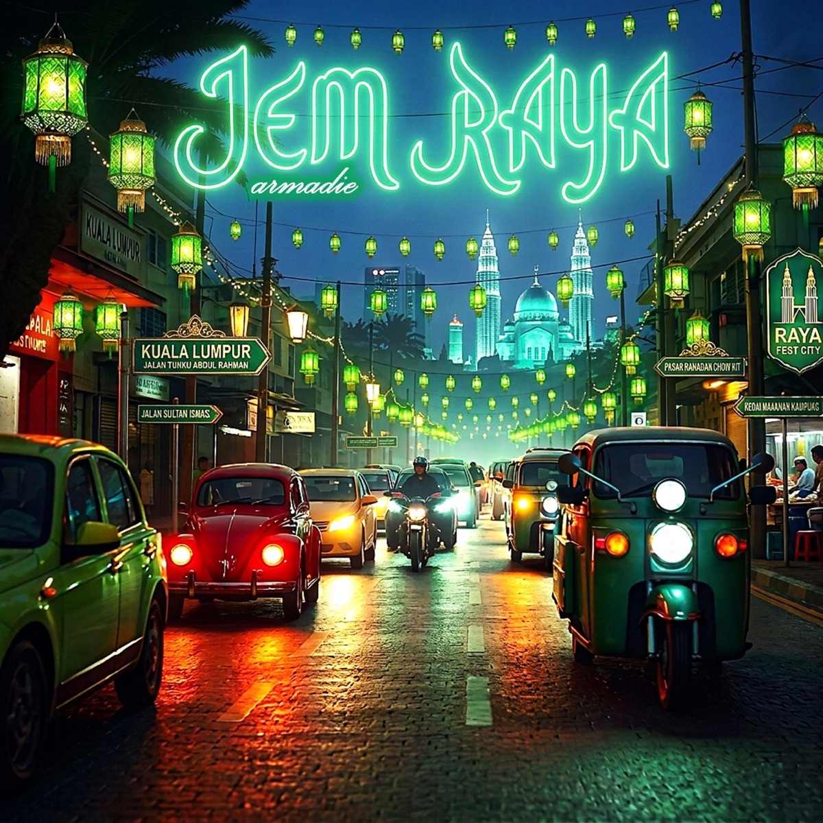 JEM RAYA - Single by armadie album cover