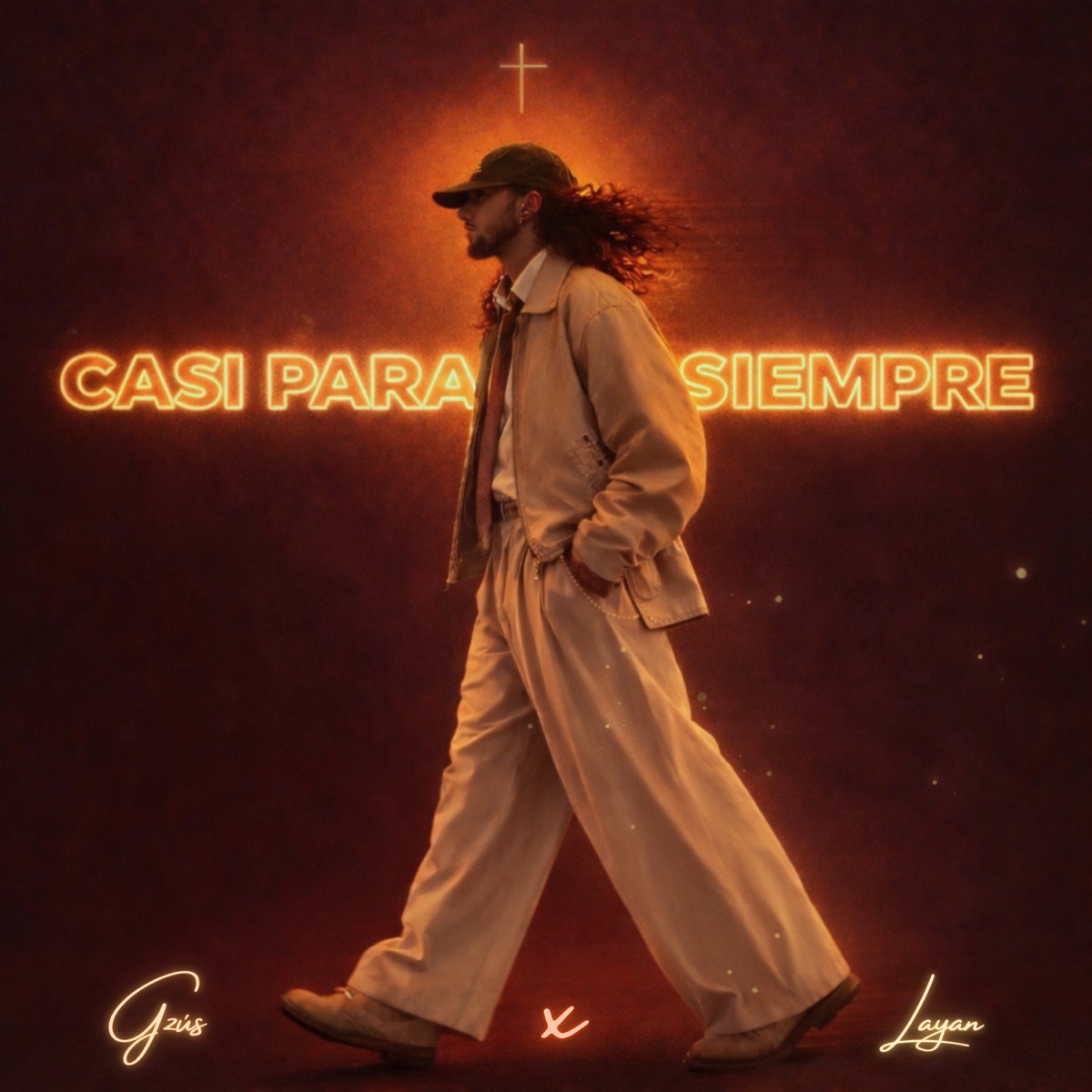 Casi Para Siempre - Single by Gzús & Layan album cover