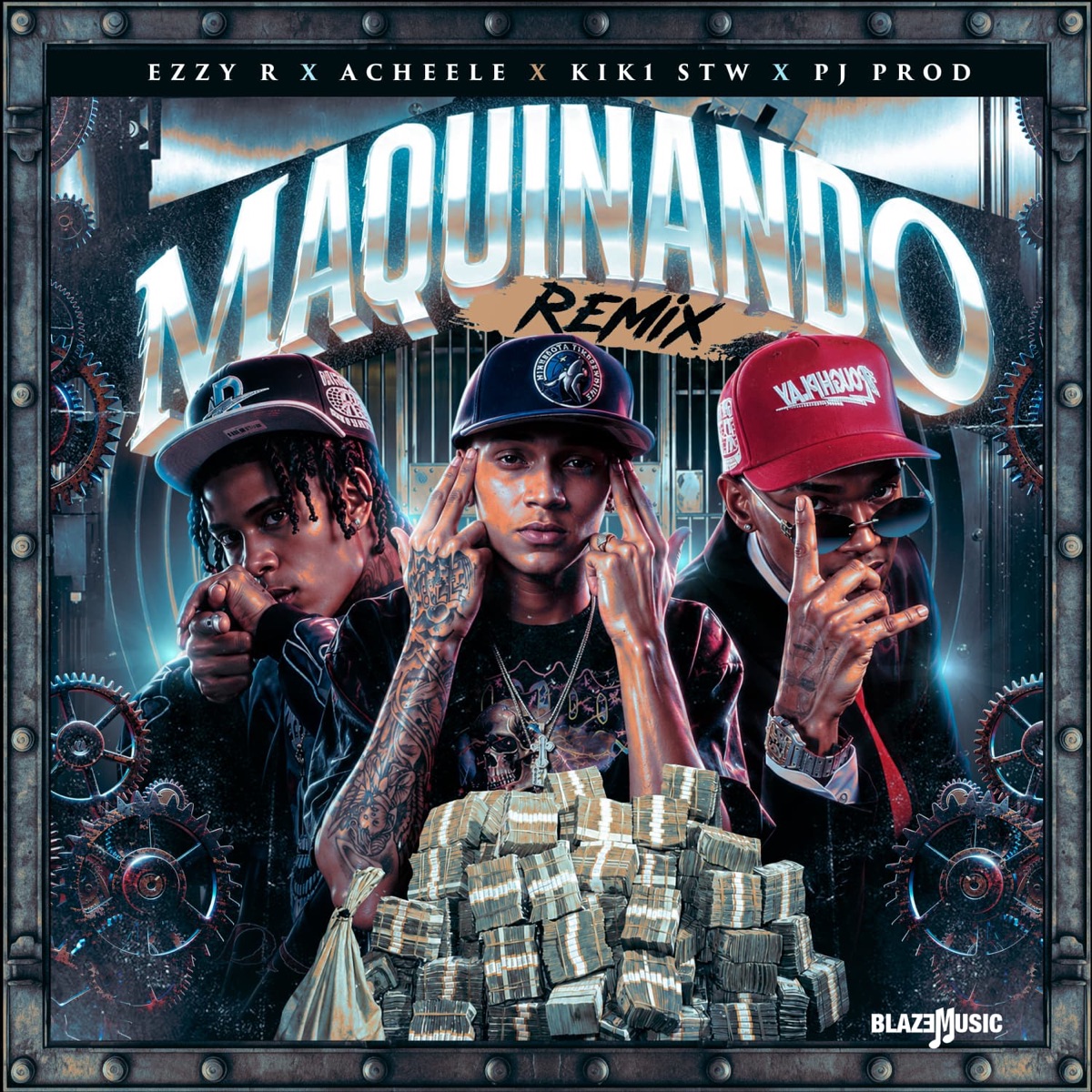 Maquinando (Remix) - Single by Ezzy R, ACHEELE, KiK1 STW & PJ Prod album cover