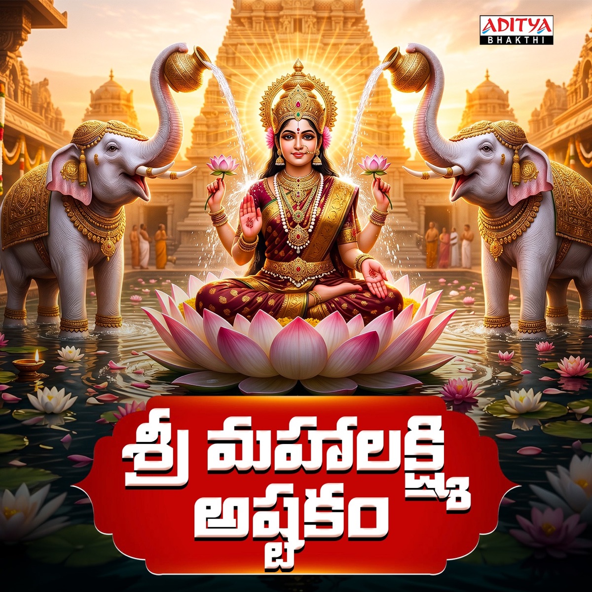 Sri Mahalakshmi Astakam (From "Sri Mahalakshmi Astakam") - Single by Sabiha album cover